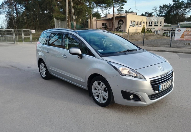 Peugeot 5008 cena 30500 przebieg: 208000, rok produkcji 2015 z Tuszyn małe 191